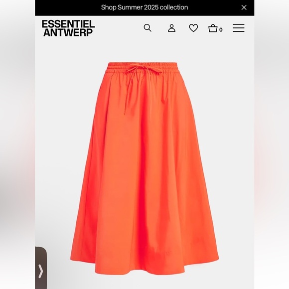 essentiel antwerp Dresses & Skirts - Essentiel Antwerp midi length a line skirt